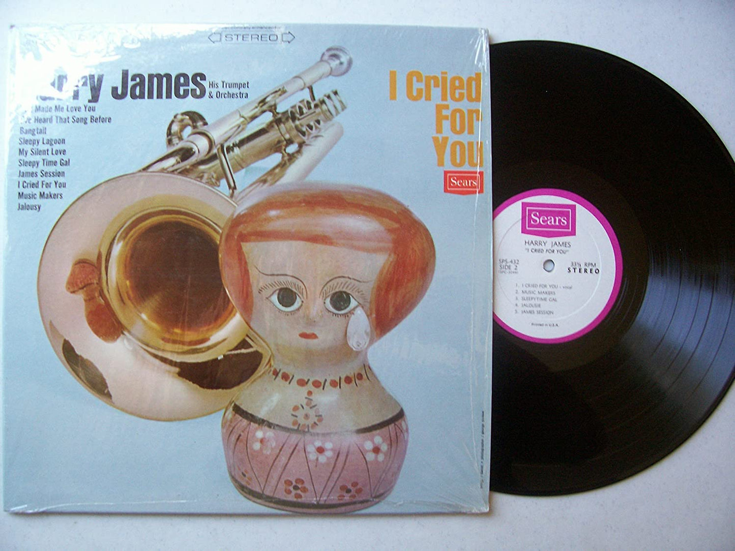 Harry James And His Orchestra – I Cried For You -1966- Jazz ,Big Band (Vinyl)