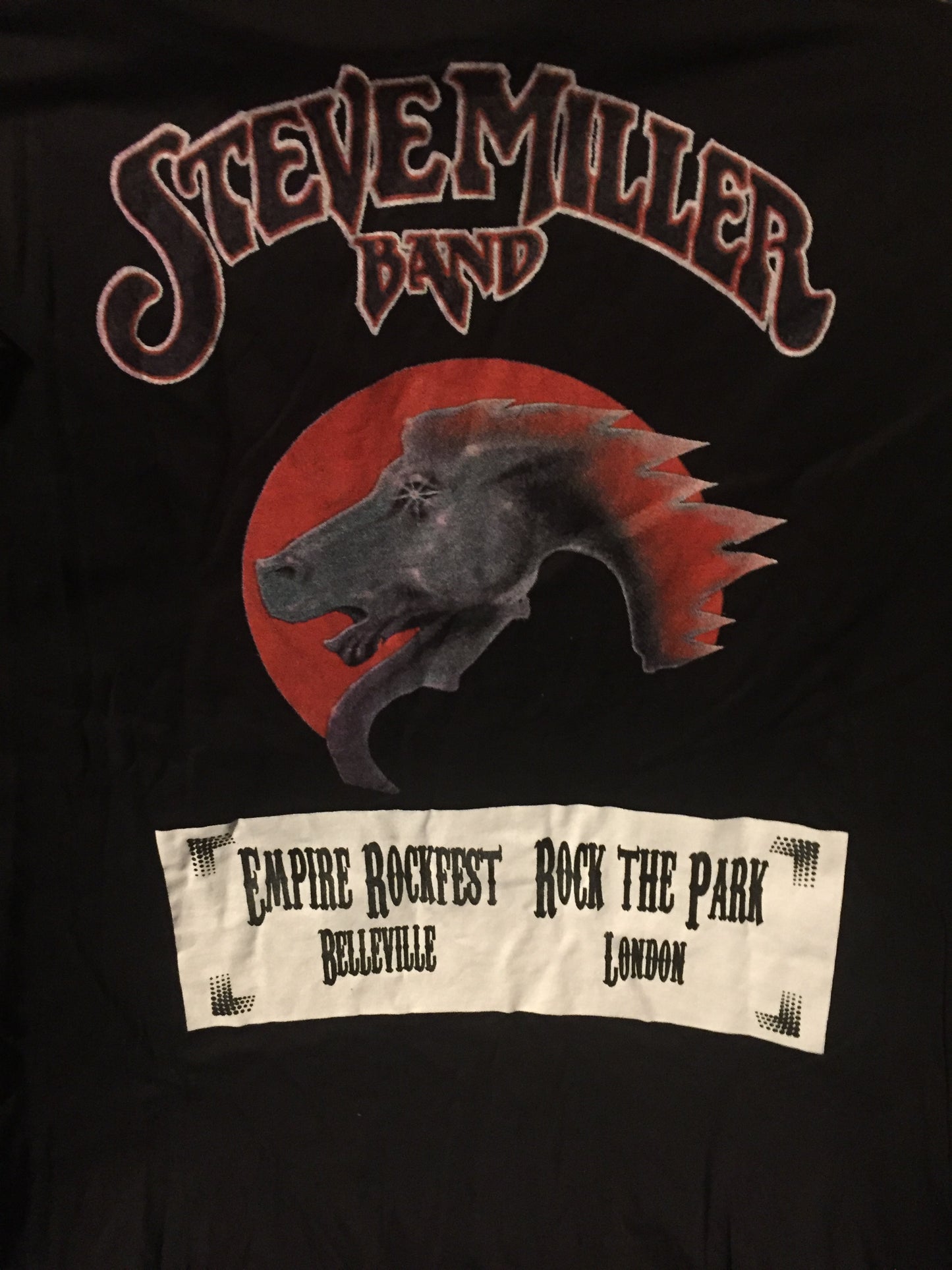 Steve Miller Band - Empire Rockfest / Rock the Park -Bellville / London Ontario T Shirt ( M )