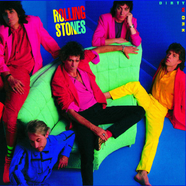 Rolling Stones - Dirty Work 1986 Rock ( vinyl )