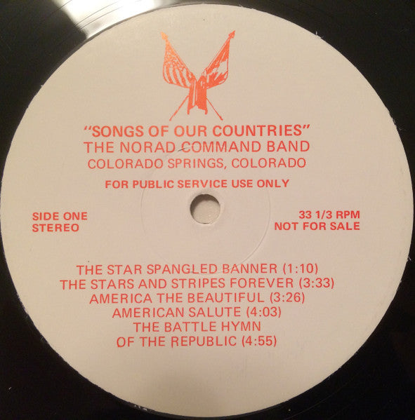 The NORAD Command Band – Songs Of Our Countries - Brass & Military (vinyl)