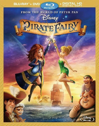 The Pirate Fairy [Blu-ray + DVD + Digital Copy] Mint Used