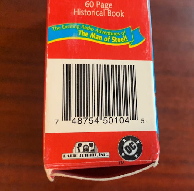 Superman On Radio Box Set Cassette Tapes Smithsonian Historical Performances