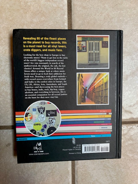 Marcus Barnes Around the World in 80 Record Stores (Hardback) Mint