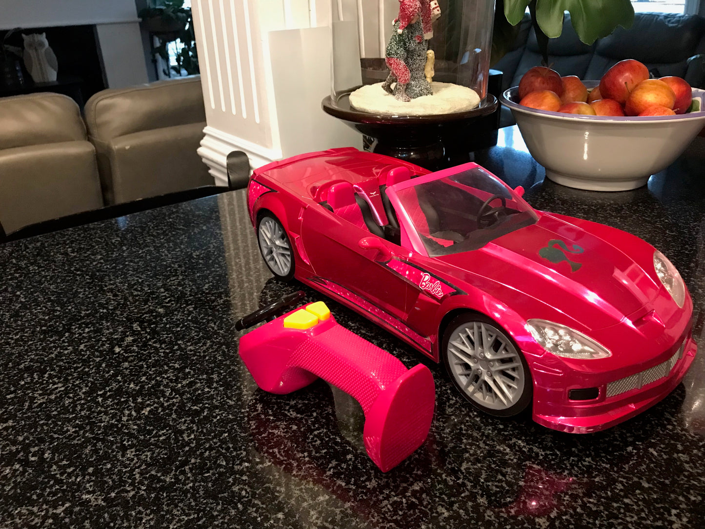 Barbie Remote Controlled Convertible Dream Car Travel In Style