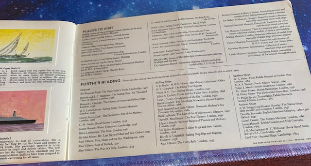 1970 Brooke Bond " Saga of Ships" Tea Book ( complete with all Cards 1-50 ) the UK