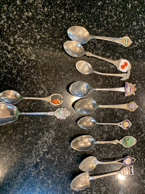 Spoon Collection # 6 - United States Spoons ( 27 Sold as a lot )