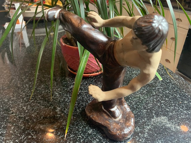 Bruce Lee Statue, Fu Shon City, Lau Au San Shiwan Sculpture, Enter The Dragon ( 3 of 3 in separate listings )