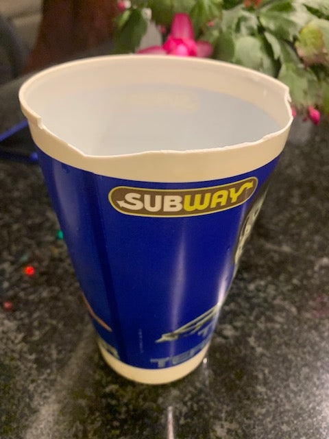 Vintage Subway Cup Thirst Terminator T2 cup (see description)