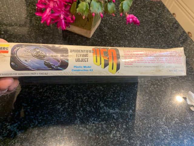 UFO Unidentified Flying Object 1978 LINDBERG GID Model Kit No. 1152 Sealed