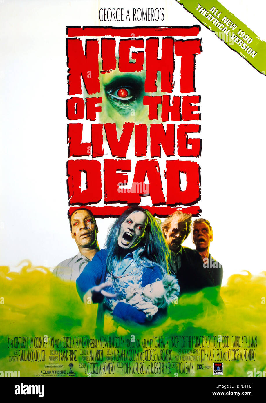 NIGHT OF THE LIVING DEAD 1990 Tony Todd George A. Romero Original 1990 New
