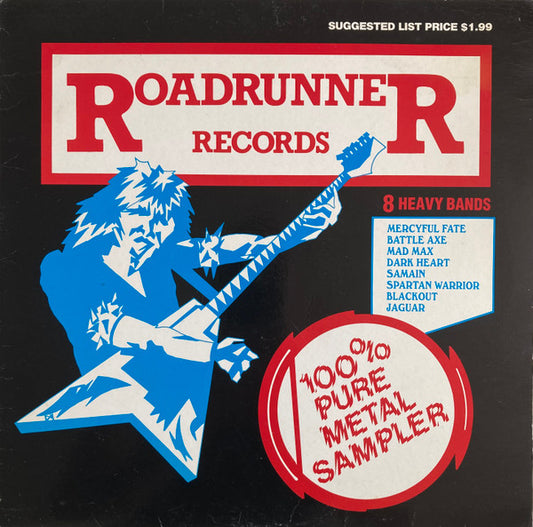 Roadrunner Sampler (1984, Canada, 2×Vinyl LP) — HEAVY 002