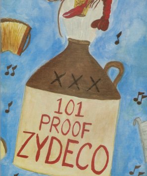 101 Proof Zydeco -1989 - Cajun, Zydeco - Chenier,Terrance Simien, Boozoo Chavis +