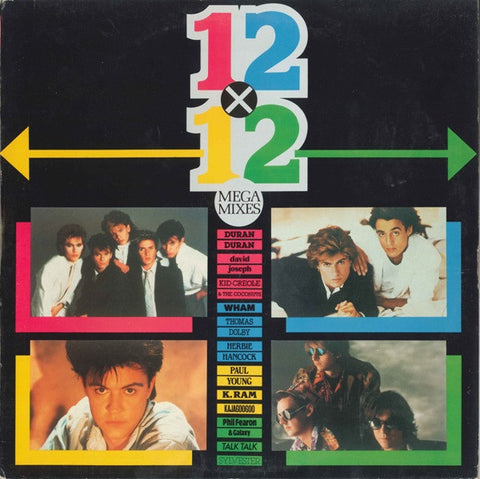 12x12 (Mega Mixes) -2lps- Electro, Synth-pop (vinyl) For the 80s Synth Pop Fan out there !!
