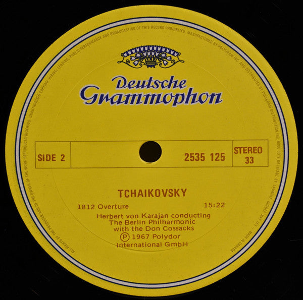Tchaikovsky / Beethoven – 1812 Overture / Wellington’s Victory – 1967/1969 – Classical / Orchestral (Canadian pressing)