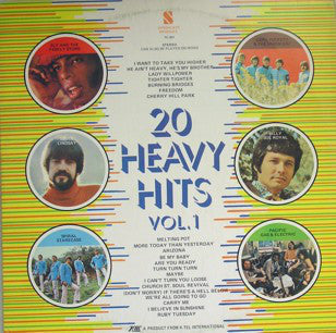 20 Heavy Hits Vol. 1 - Janis, Curtis Mayfield,Sly , The Byrds ++ Rock ( vinyl)