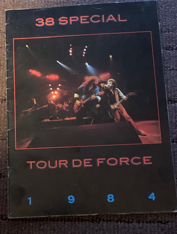 38 Special Tour de Force 1984 Program - For their 1984 Tour -A rarity