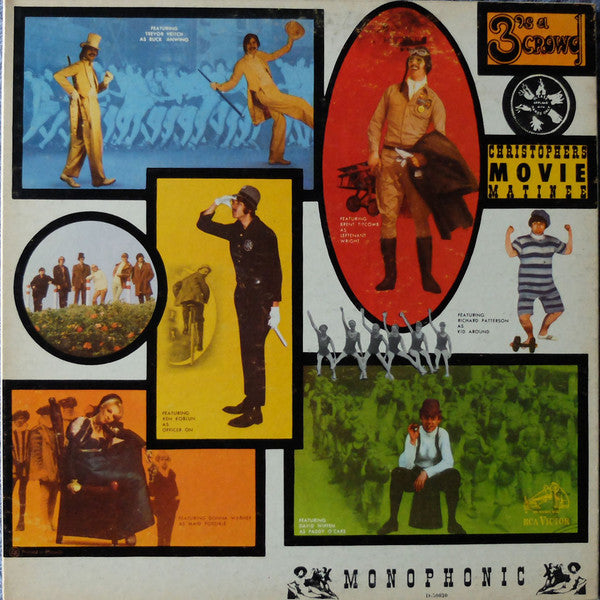 3's A Crowd  Christopher's Movie Matinee - 1968-Pop Rock (vinyl)