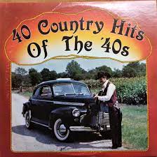 40 Country Hits Of The '40s - ( All the Country Greats! ) 1978- Country - 3 lp set (vinyl)