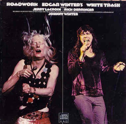 Edgar Winter - White Trash Roadwork - 2 lps- Hard Rock ( vinyl )