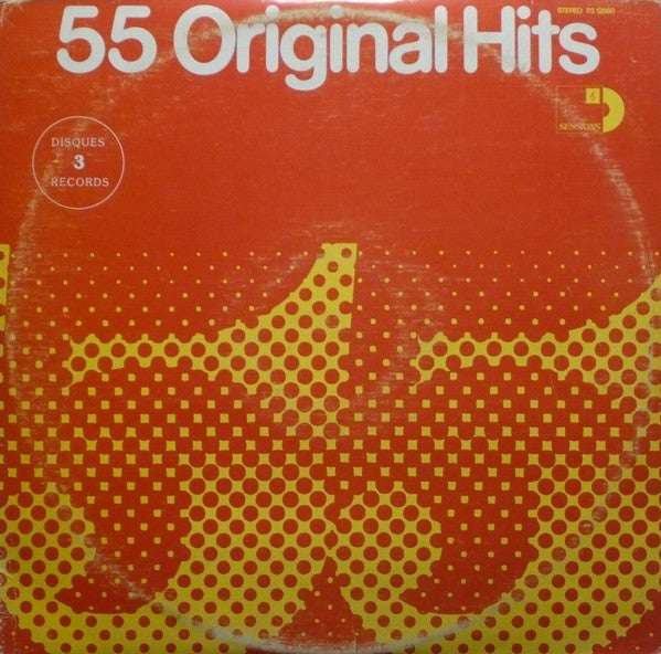55 Original Hits (Rock / Pop / Garage / Doo‑Wop, 3xVinyl LP) PS -12660