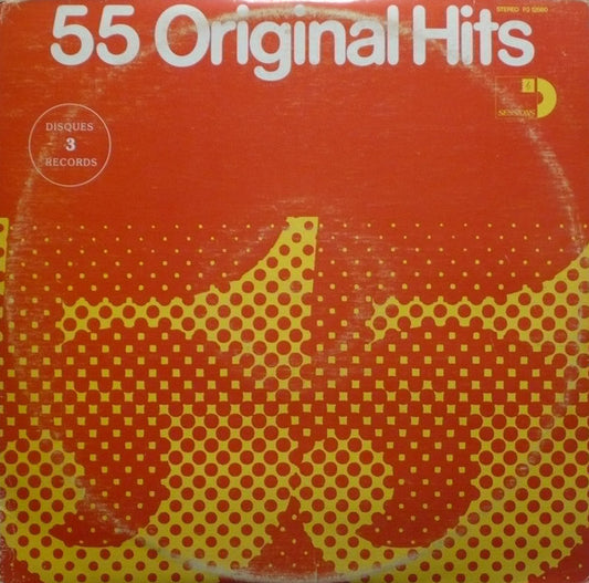 55 Original Hits (Rock / Pop / Garage / Doo‑Wop, 3xVinyl LP) PS -12660