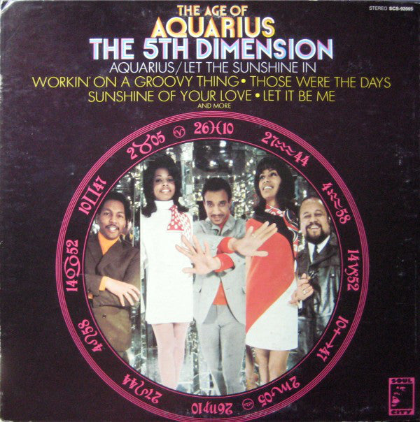 5th Dimension ‎– The Age Of Aquarius -1969- funk  /  soul ( Vinyl )