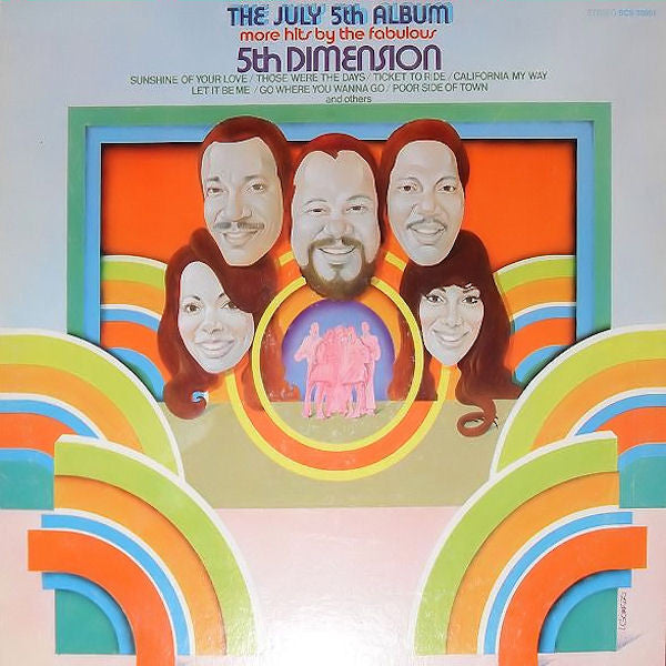 5th Dimension ‎– The July 5th Album - More Hits By The Fabulous 5th Dimension- 1970-Funk /