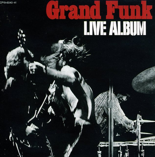 Grand Funk Railroad ‎– Live Album - 2 lps - 1970- Blues Rock, Garage Rock (CLEARANCE VINYL) PRICED ACCORDINGLY