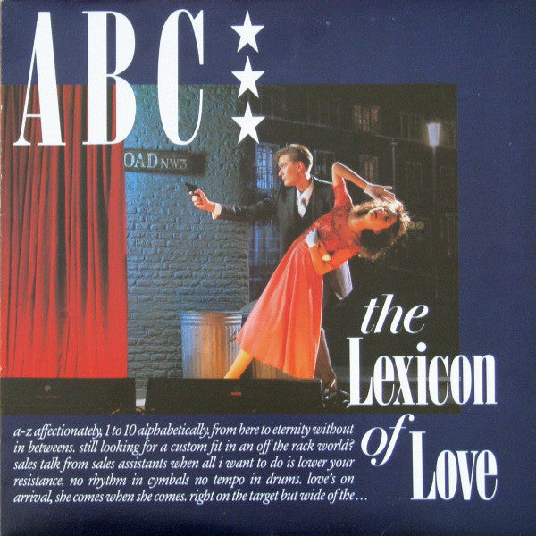 ABC – The Lexicon of Love ,1982, New Wave/Sophisti-pop (vinyl)  a little cover wear