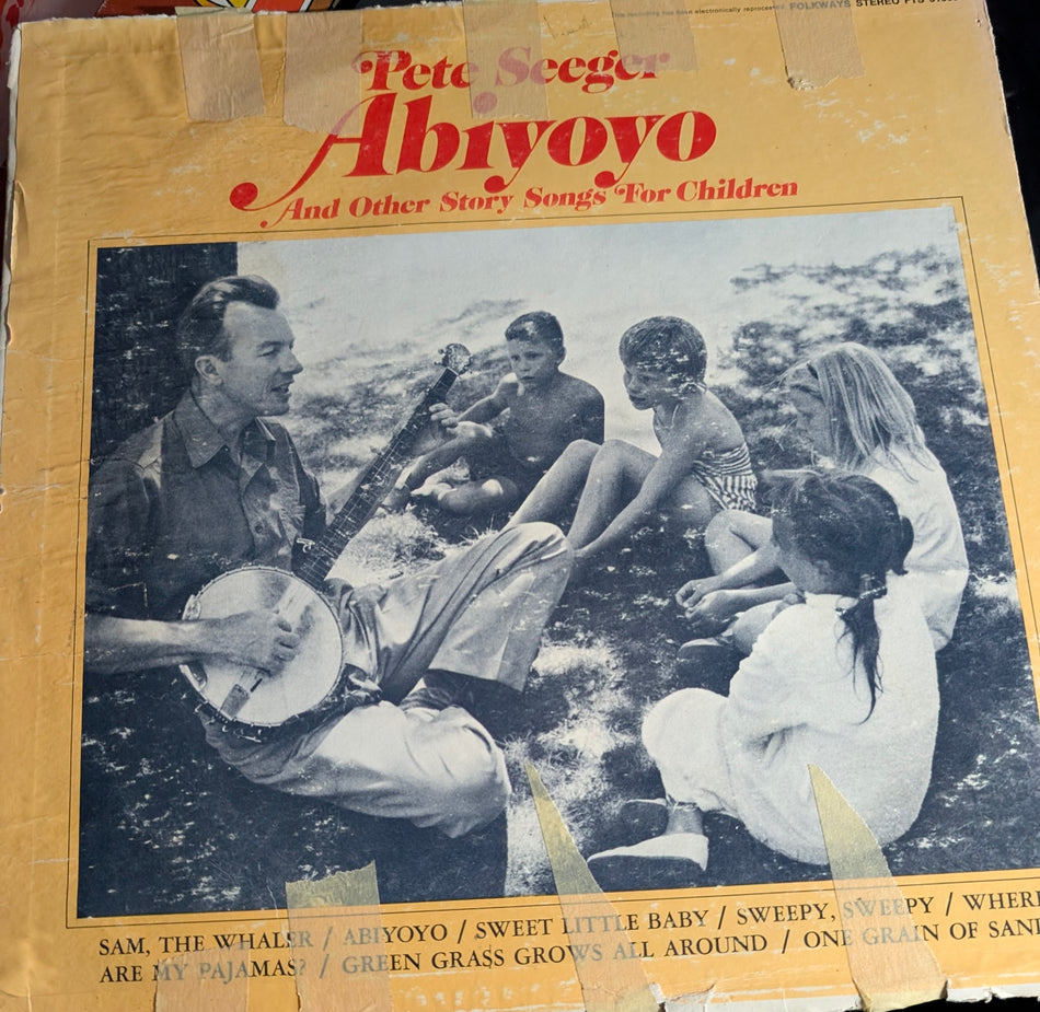 Pete Seeger – Abiyoyo And Other Story Songs For Children – 1967 – Story / Folk (vinyl lp)