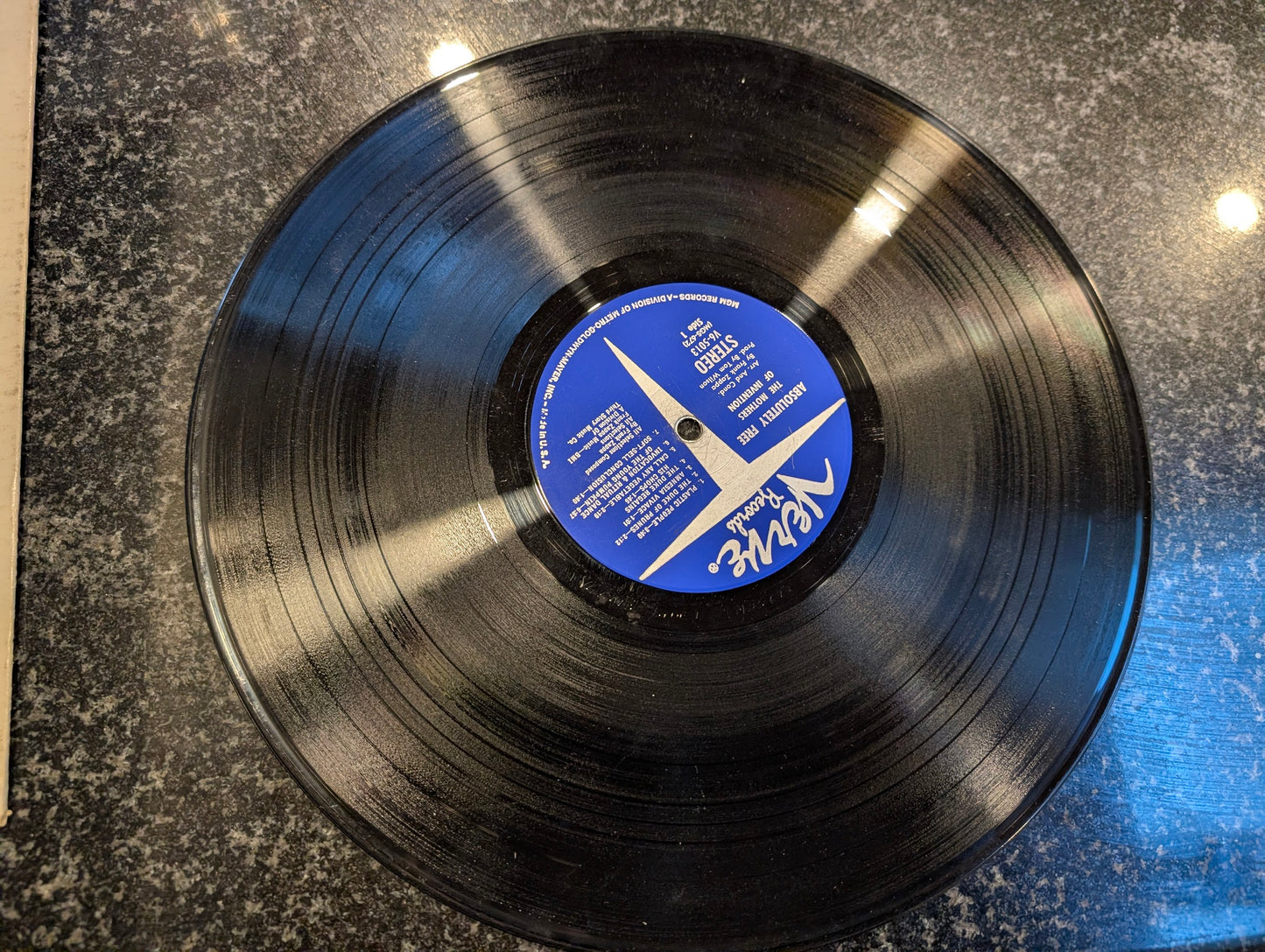 Mothers Of Invention, The Absolutely Free Mono Frank Zappa 1967 Blues Rock, Psychedelic Rock, Avantgarde, Prog Rock (vinyl)