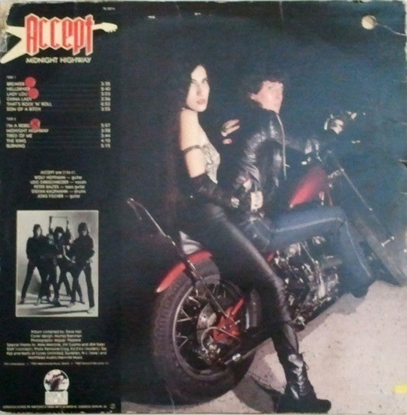 Accept – Midnight Highway 1983 (Heavy Metal / Compilation, Vinyl LP)