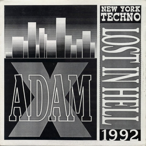 Adam X – Lost In Hell - 1992-Electronic , Hardcore, Techno ( Vinyl, 12", 45 RPM )