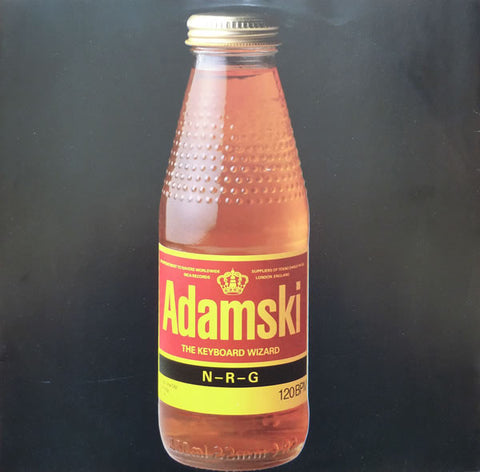 Adamski - N-R-G - MCA Records - MCA Records - MCAT 1386-1980 House, Techno, Acid House (  Vinyl, 12", 45 RPM, Stereo )
