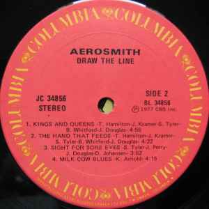 Aerosmith – Draw The Line - 1977-Hard Rock (Vinyl)