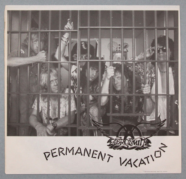 Aerosmith ‎– Permanent Vacation - 1987 - Hard Rock (vinyl) Near Mint w/ sleeve