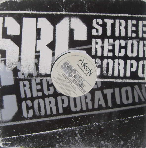 Akon Sorry, Blame It On Me - 2007  	Hip Hop , RnB/Swing   ( Vinyl, 12" )