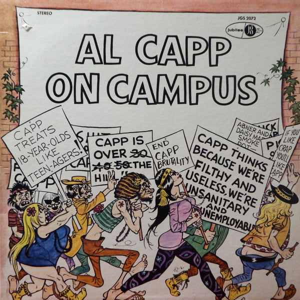 Al Capp – On Campus - 1968-Non-Music Style: Comedy (Rare Vinyl)