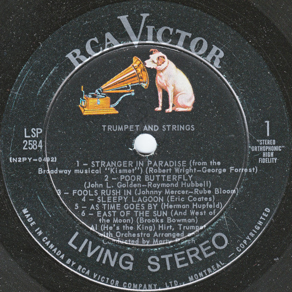 Al He's The King Hirt Trumpet And Strings 1962-Jazz Style: Easy Listening (Vinyl)