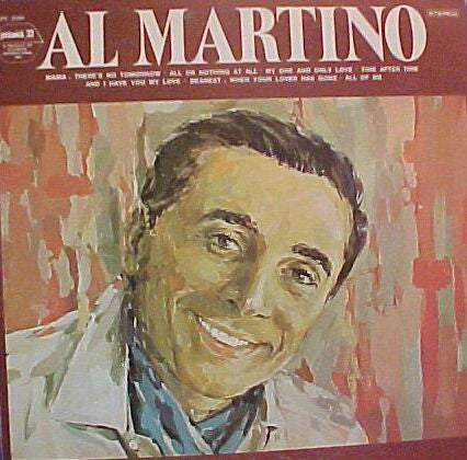 Al Martino – Al Martino 1968- Pop Vocal (Vinyl) Mint