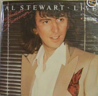Al Stewart ‎– Live Indian Summer - 2lps- 1981-  Folk Rock, Art Rock, Pop Rock, Prog Rock (vinyl)