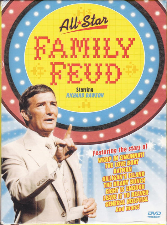 All-Star Family Feud  4 Dvd Set ( Mint Like New)