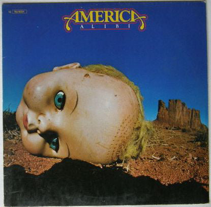 America ‎– Alibi - 1980-Folk Rock, Soft Rock, Classic Rock (vinyl)