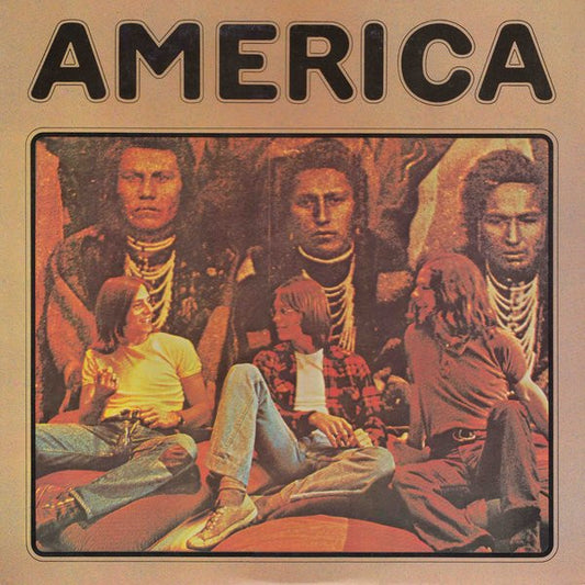 America  America - 1972-Rock, Folk, World, & Country,  Acoustic - Japanese Import Vinyl -  Near Mint NO OBI