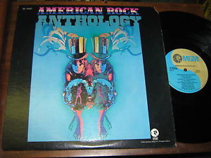 American Rock Anthology - Rock & Roll, Garage Rock,1970  (vinyl) note marks