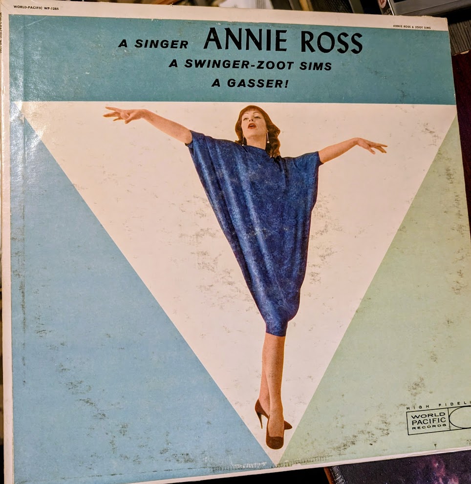 Annie Ross & Zoot Sims – A Gasser! 1959 Genre: Jazz Style: Vocal, Cool Jazz (vinyl)