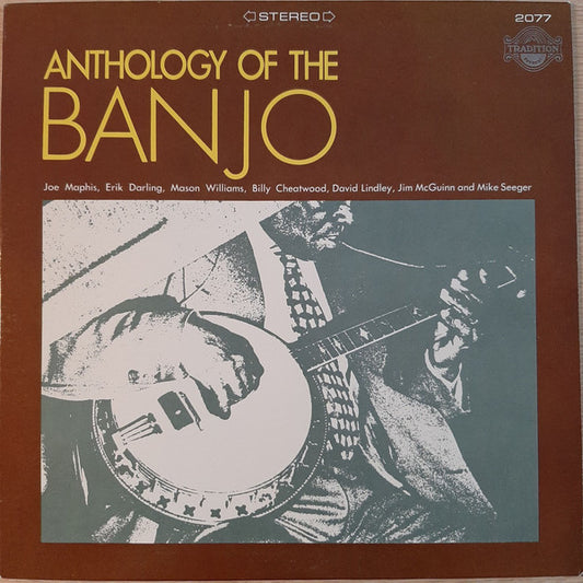 Anthology of the Banjo (Folk/Bluegrass, Vinyl LP) Tradition TR‑2077 Mint