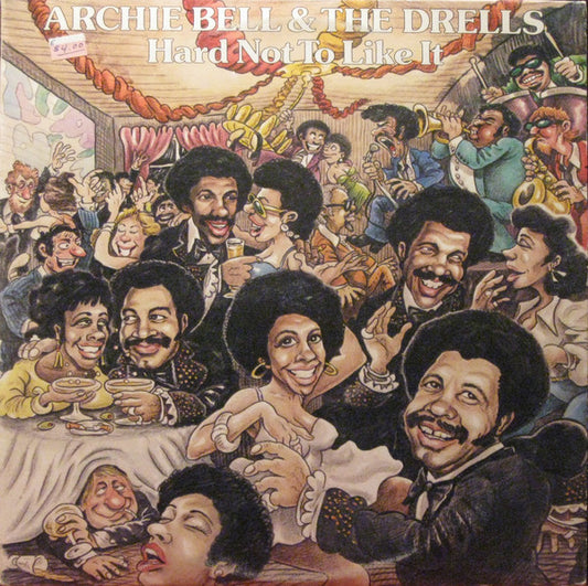 Archie Bell & The Drells ‎– Hard Not To Like It - 1977-Funk / Soul (Vinyl)