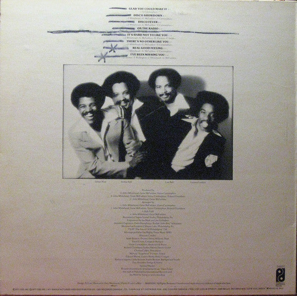Archie Bell & The Drells ‎– Hard Not To Like It - 1977-Funk / Soul (Vinyl)