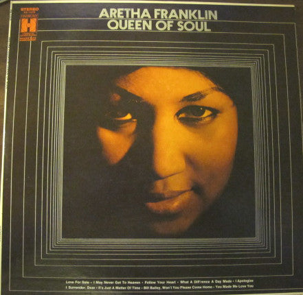 Aretha Franklin ‎– Queen Of Soul - 1968-Soul-Jazz, Gospel, Soul (vinyl)